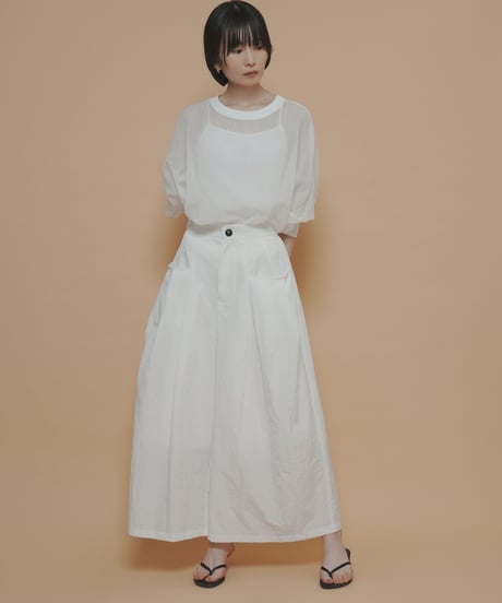 【cyan_tokyo】　ご予約 シアーリップルリブTOPS