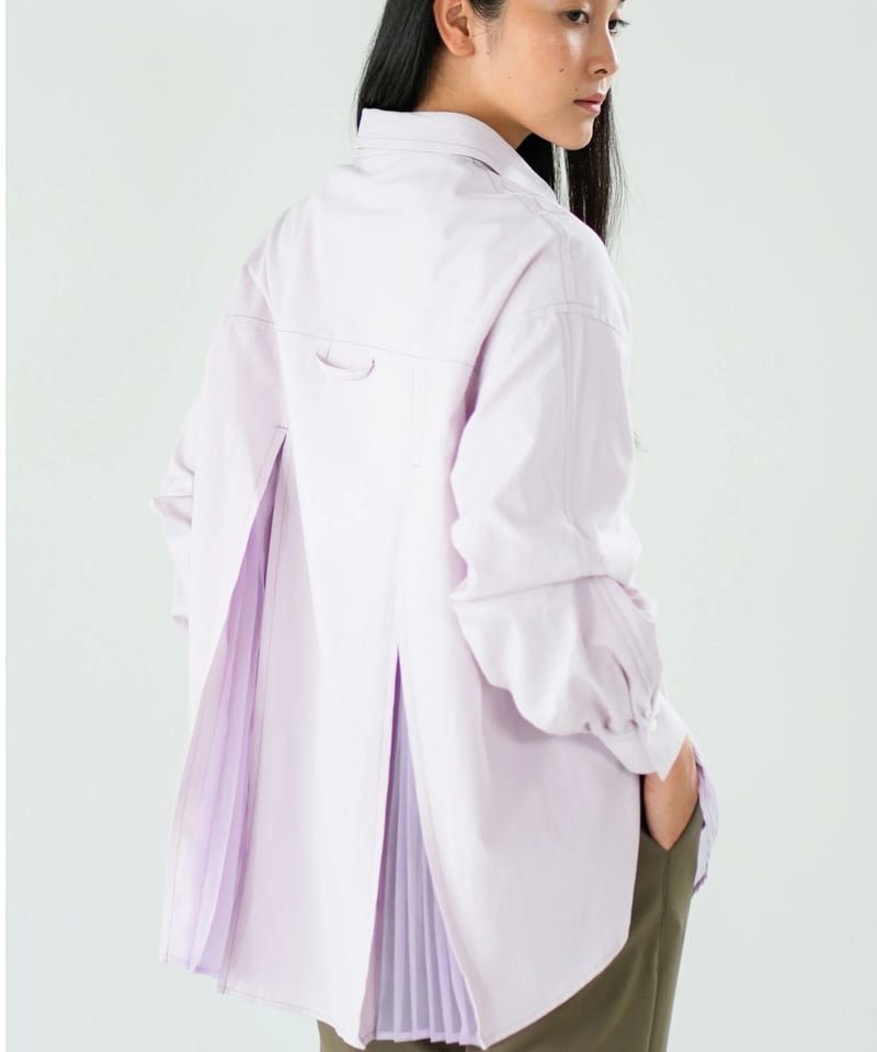 Lallia Mu】 ご予約 2WAYスリーブデニムシャツ | select shop Liren