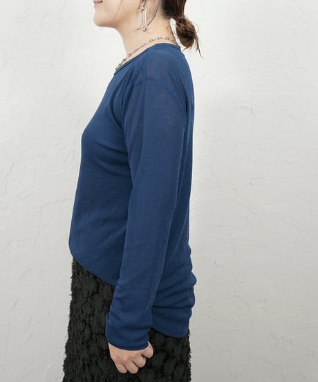 Sheer long sleeve T