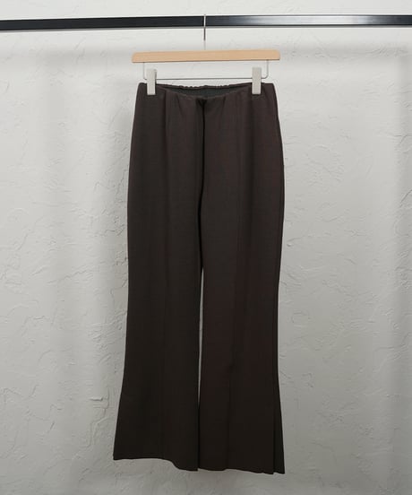 再再再販！Soft rib flare pants