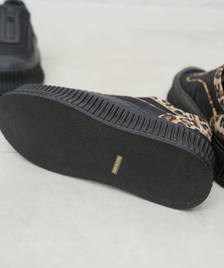 Cow leather　ZIP sneakers【ラスト1点】