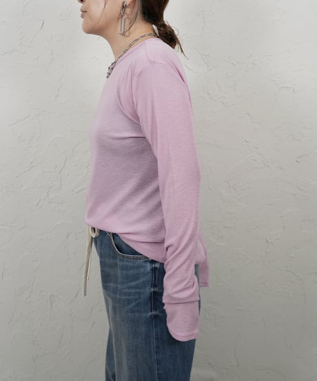 Sheer long sleeve T