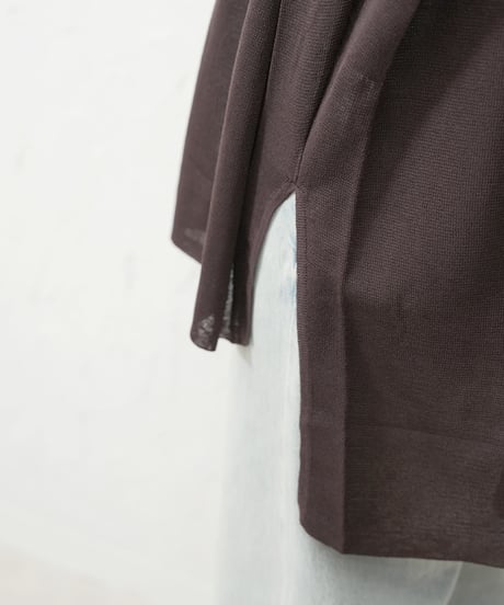 Embroidered　sheer knit 【ラスト2点】