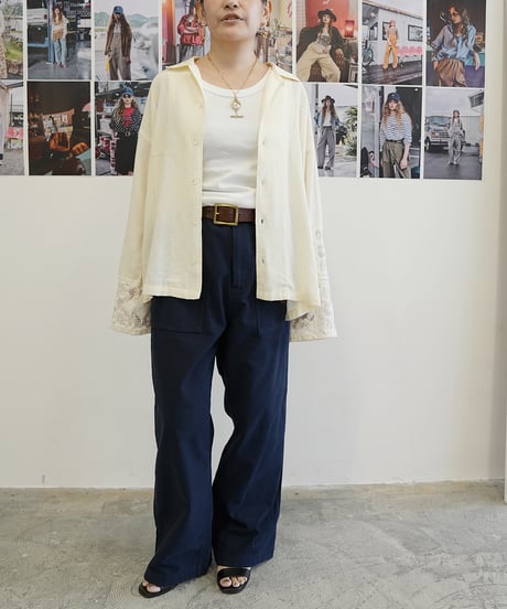 【Le Melange】　ご予約 バックサテバイオウォッシュ パンツ