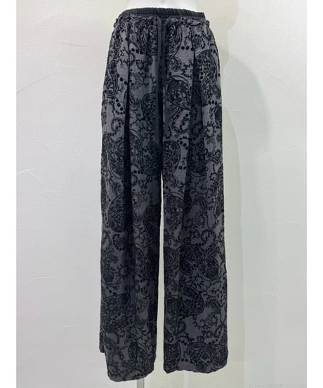 【cyan_tokyo】　ご予約 "Liren低身長別注"フロッキーペイズリーワイド