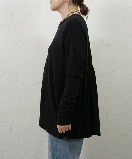 Back gather warm long pullover 追加！