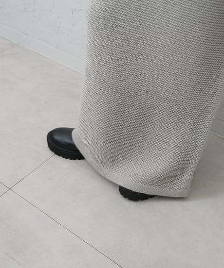 【ROSIEE】　ご予約 数量限定　ガーター編みニットSK