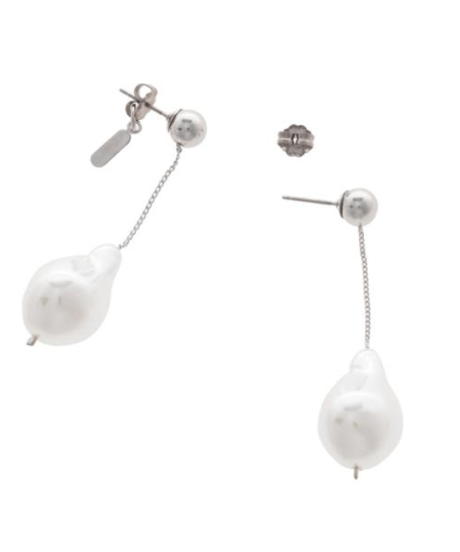 【Sead's Mara】　ご予約  Floating baroque pearl pierce