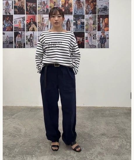 【Le Melange】　ご予約 バックサテバイオウォッシュ パンツ