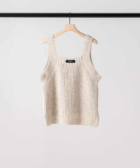 【YENN】　ご予約  CHUNKY KNIT VEST