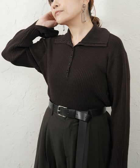 Turtle  rib knit pullover 追加！