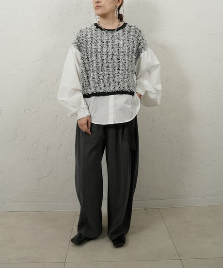 Docking tweed knit 【ラスト1点】