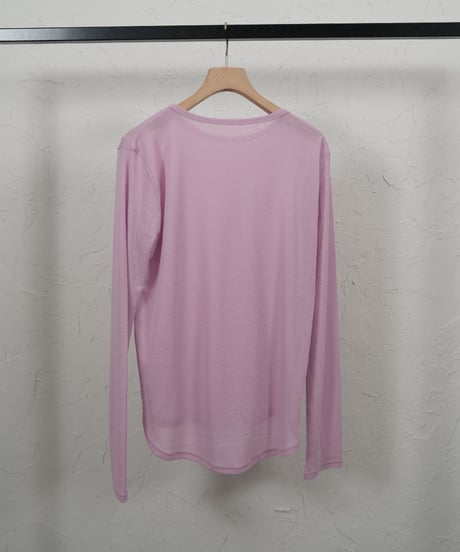 Sheer long sleeve T