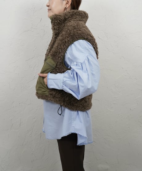 【WYTE】　ご予約 数量限定　Wool Boa & Nylon Σ LINE Hybrid VT