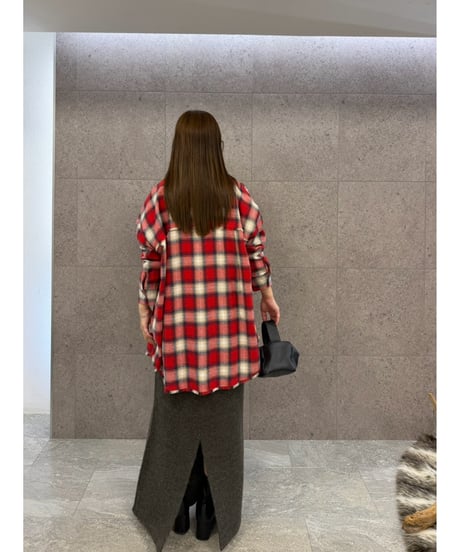 【ROSIEE】　ご予約 数量限定　ガーター編みニットSK