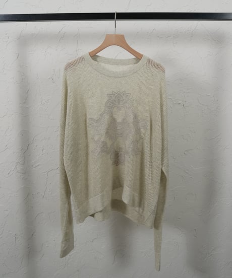 Embroidery mesh pullover 追加！　【ラスト1.2点】