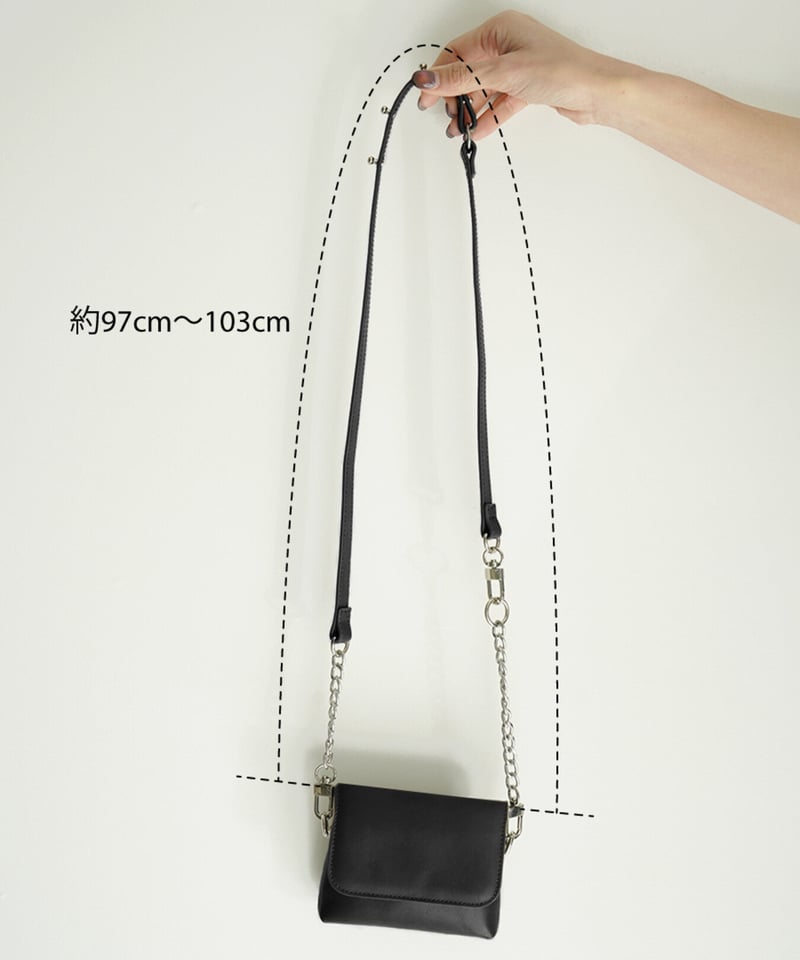 YENN】 ご予約 CHAIN BELT POUCH | select shop Liren