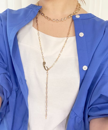 【Sea'ds Mara】　ご予約 Hook chain Necklace