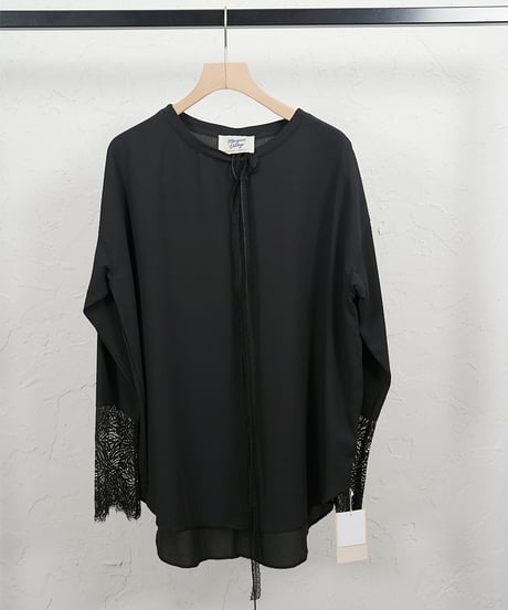 Sheer TEE　カフスレース　付属リボン付き　残り僅か！
