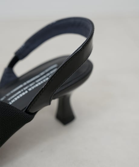 Knit Lace-Up Sneaker Heel