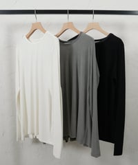 Back gather warm long pullover 追加！