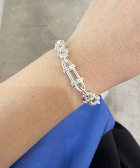 【Sea'ds Mara】　ご予約 Frame link chain Bracelet