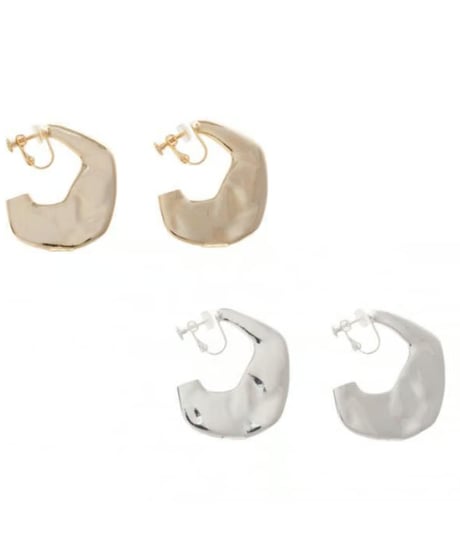 【Sea'ds Mara】　ご予約 Sculpt objet  Earring