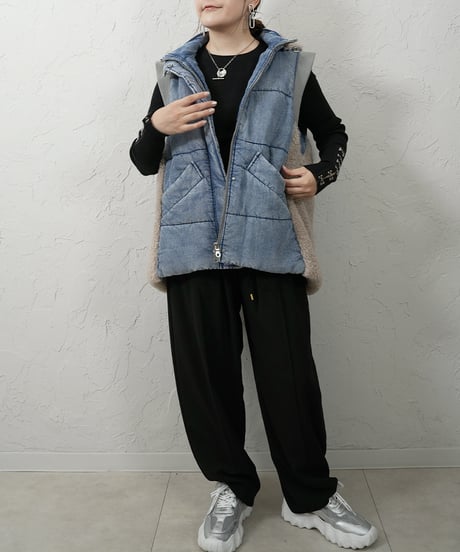Hook Detailed Rib Pullover 【ラスト1点】