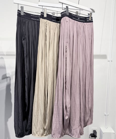 【MAISON MAVERICK】　ご予約  Vintage Satin Palazzo Pants