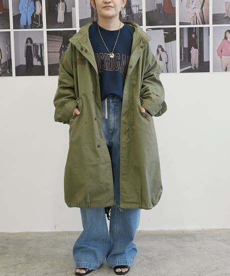 【Le Melange】　ご予約  FRENCH TERRY カレッジ風ロゴスウェット