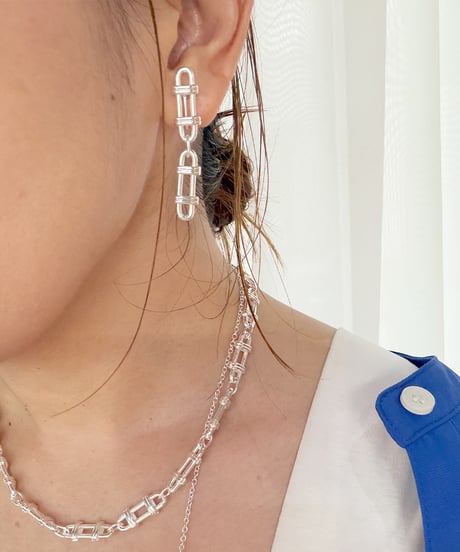 【Sea'ds Mara】　ご予約 Frame link chain　Pierce