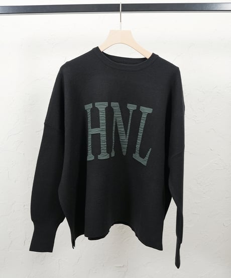 HNL logo knit