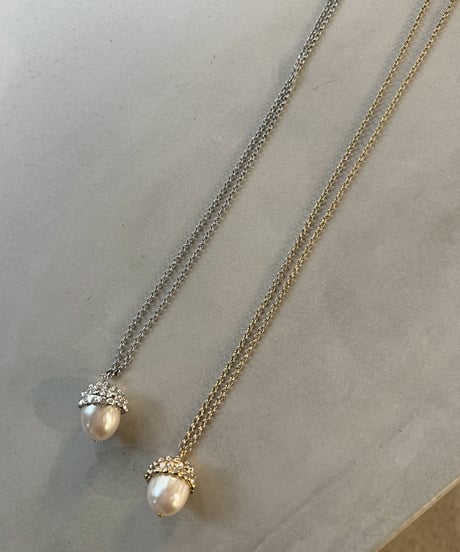 【Sead's Mara】　ご予約  Acorn pearl necklace