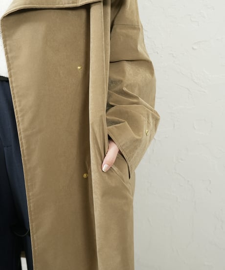 Fake suede stand coat【ラスト2点】