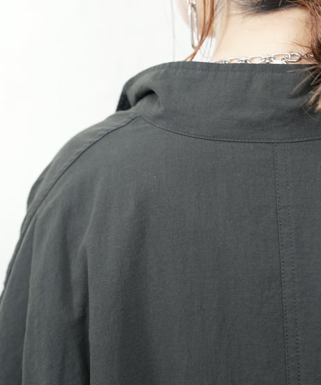 WASHED LONG COAT【blackラスト２点】