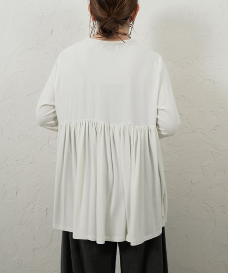 Back gather warm long pullover 追加！