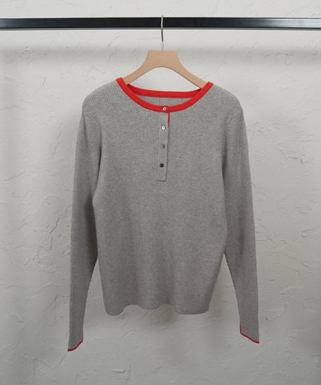 Neck color scheme henry neck knit