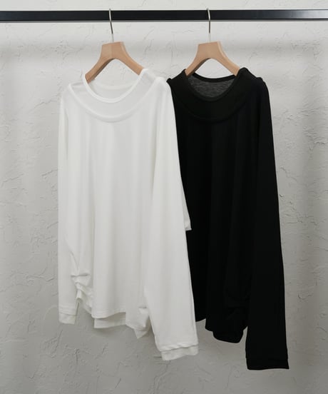 Layer neck dolman TOPS
