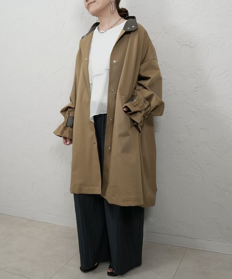 Standcollar tent coat【ラスト1.2点】