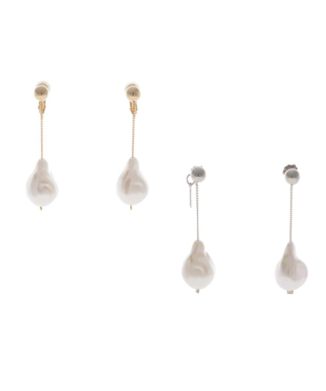 【Sead's Mara】　ご予約  Floating baroque pearl earring