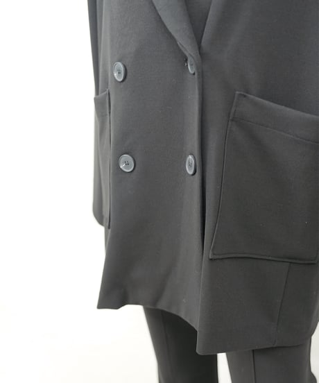 Soft rib long light Jacket