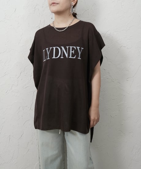 Embroidered　sheer knit 【ラスト2点】