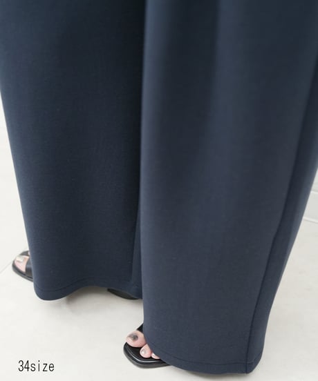 【CYAN tokyo×Liren別注】低身長size！Square pocket fleece wide pants