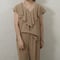 Frill tops 【beige ラスト2点】