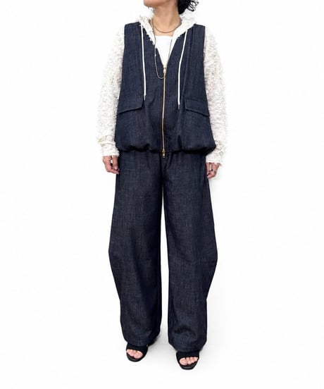 【siro delabonte】　ご予約 fringe jacquard foody pullover
