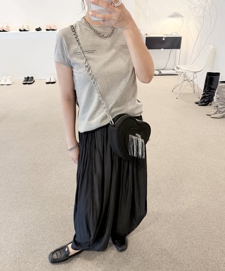 【MAISON MAVERICK】　ご予約  Signature Fringe Heart Chain Bag