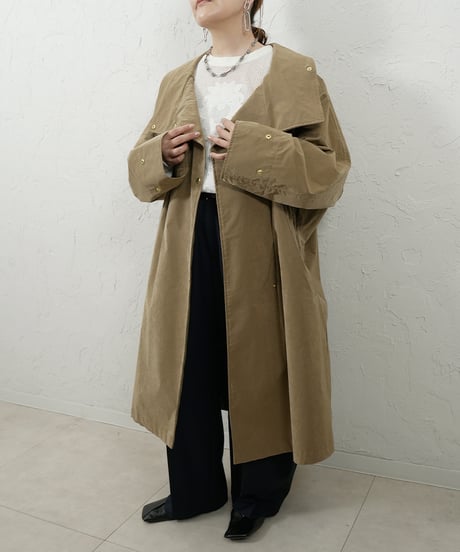 Fake suede stand coat【ラスト2点】