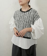 Docking tweed knit 【ラスト1点】