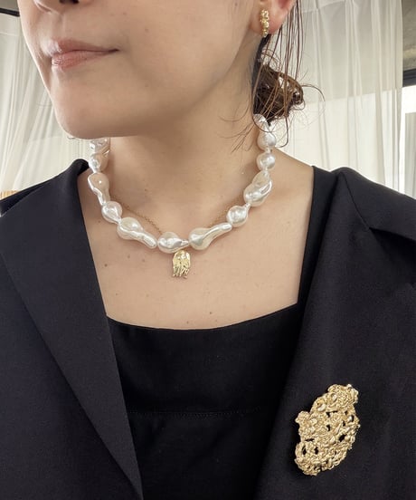 【Sead's Mara】　ご予約  Mycelium brooch