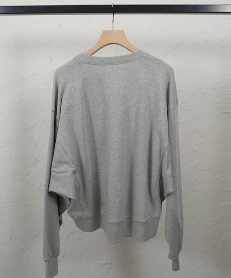 Bio sweat embroidery pullover